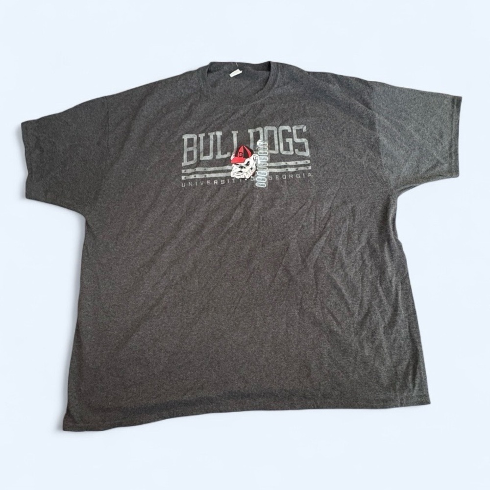 Georgia Bulldogs Men’s Heather Gray T-Shirt | XXXL | NCAA University of Georgia